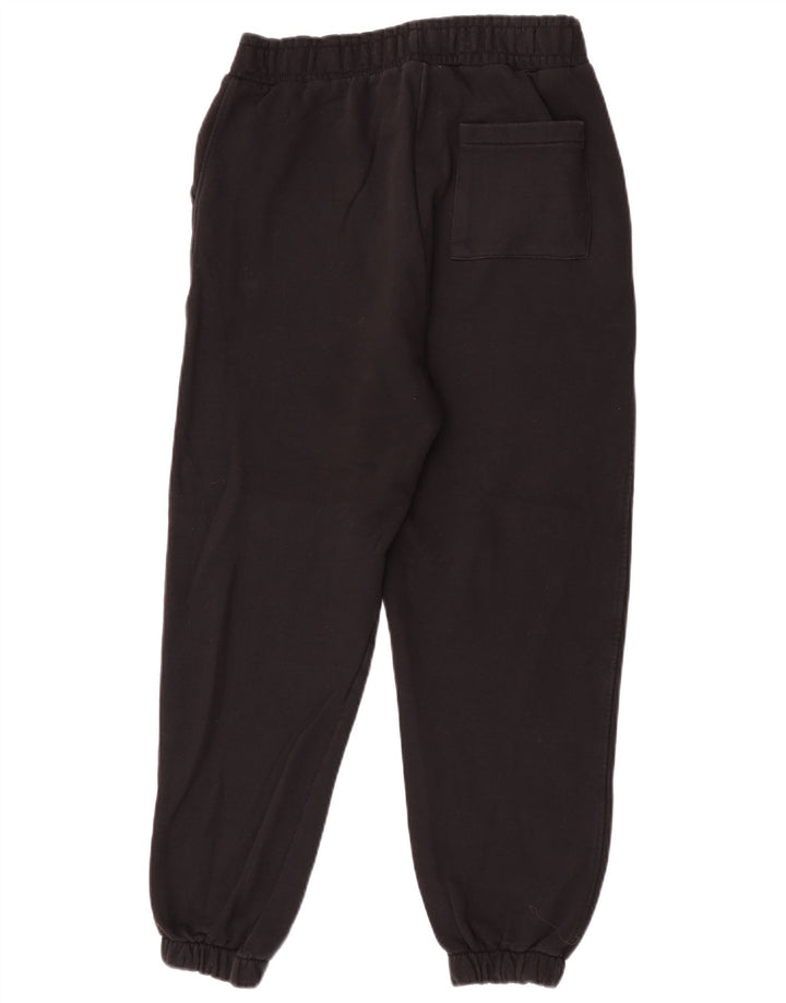 Pantalon De Survêtement Zara Homme Joggers Coton Noir Moyen