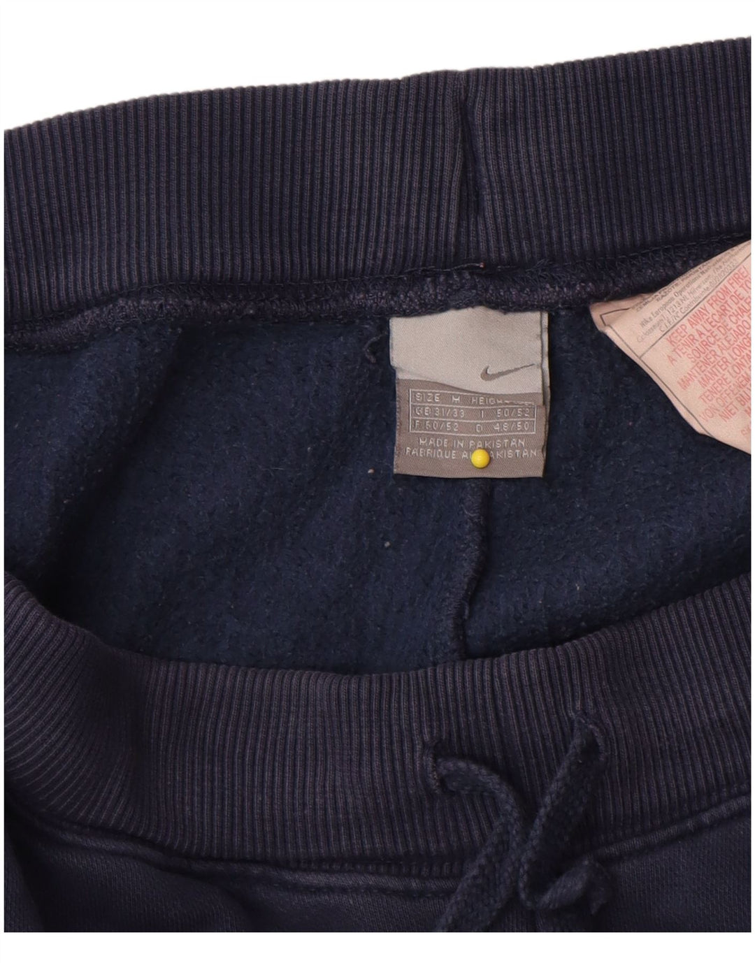 Nike Pantalon de survêtement pour homme en coton bleu marine moyen