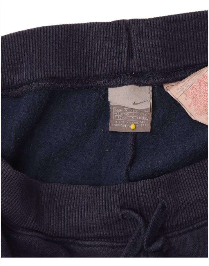 Nike Pantalon de survêtement pour homme en coton bleu marine moyen