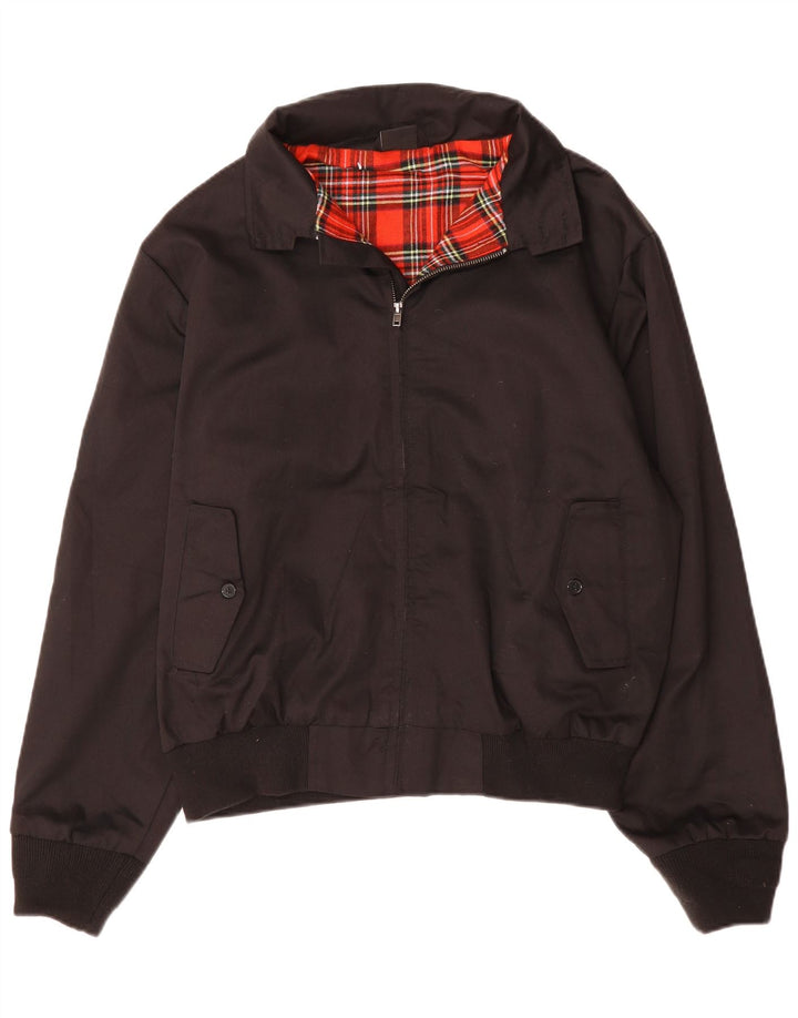 BRANDIT Veste Bomber Homme UK 40 Large Noir Polyester