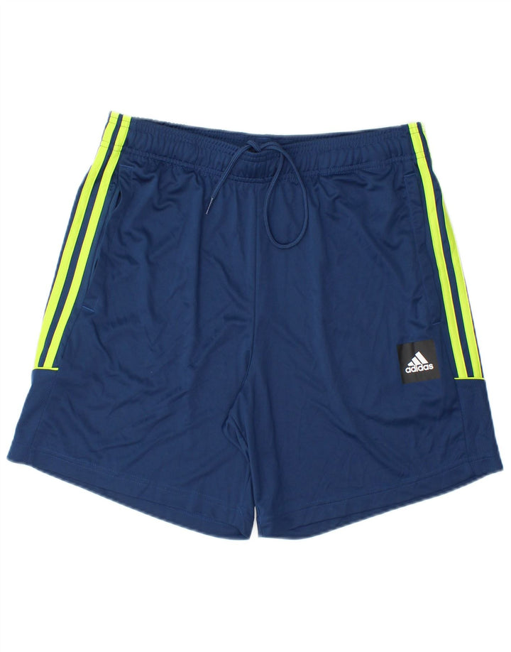 Adidas Short de sport Aeroready Homme Bleu Marine Moyen Polyester
