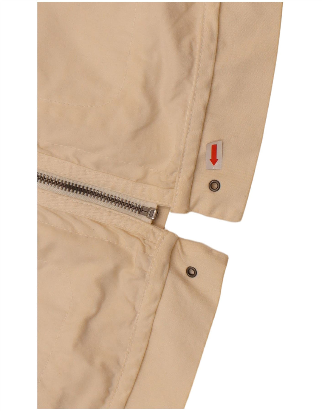 Diesel Veste Bomber Femme UK 18 XL Coton Blanc Cassé