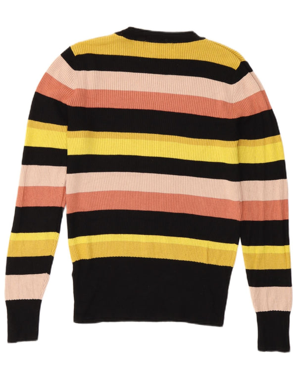 Marks & Spencer Pull ras du cou pour femme UK 12 Medium Multicolore