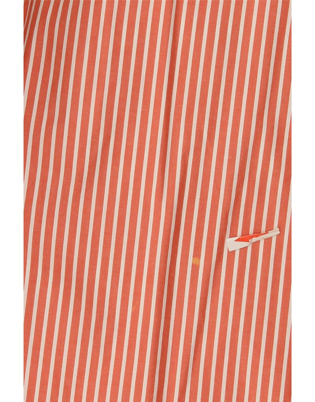 Tommy Hilfiger Chemise homme en coton à fines rayures orange moyen
