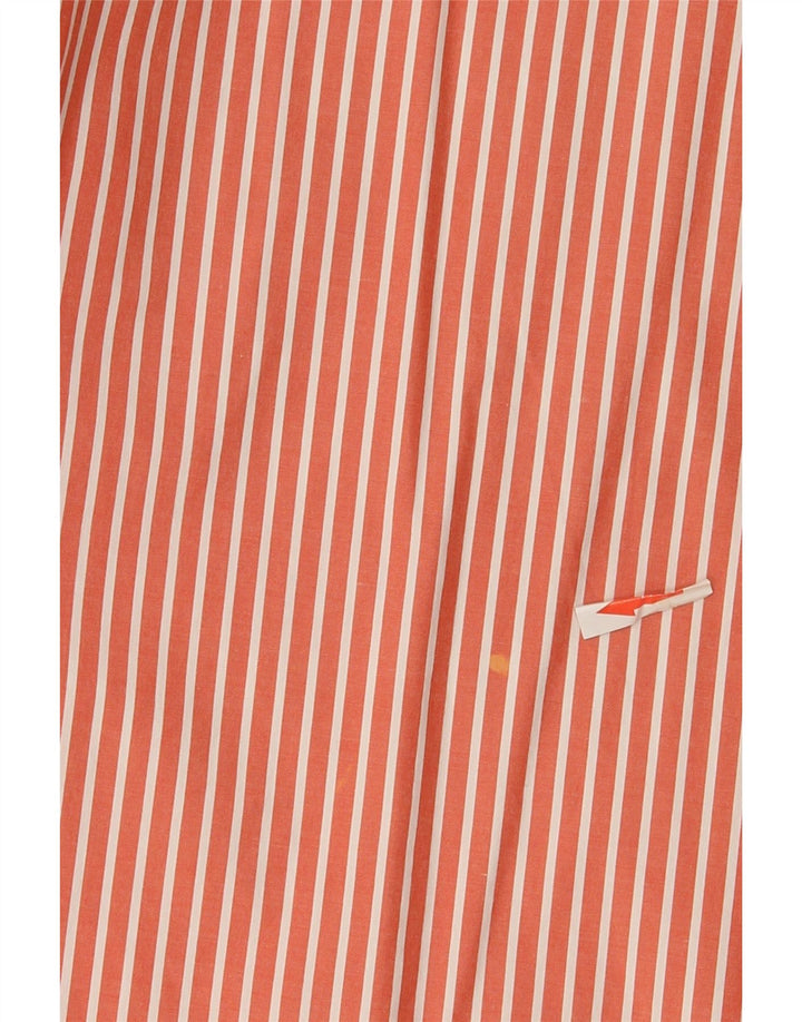 Tommy Hilfiger Chemise homme en coton à fines rayures orange moyen