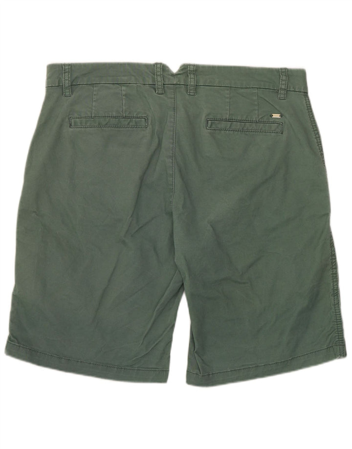 TOMMY HILFIGER Short Chino Femme US 8 Medium W32 Coton Kaki