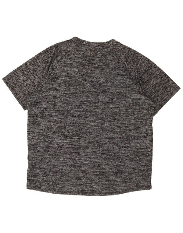 Under Armour T-Shirt Homme Top 2XL Gris Moucheté Polyester