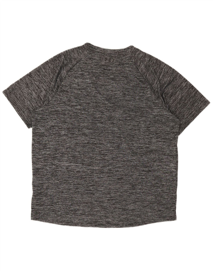 Under Armour T-Shirt Homme Top 2XL Gris Moucheté Polyester