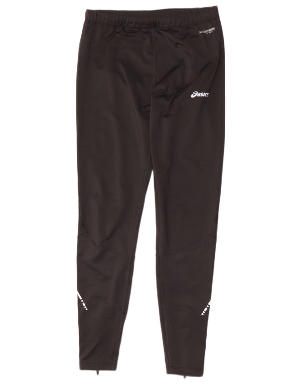 Asics Pantalon de Survêtement Garçon 13-14 ans Noir Moyen Polyester