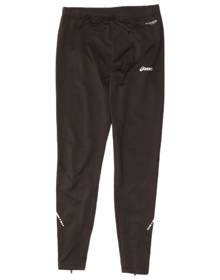 Asics Pantalon de Survêtement Garçon 13-14 ans Noir Moyen Polyester