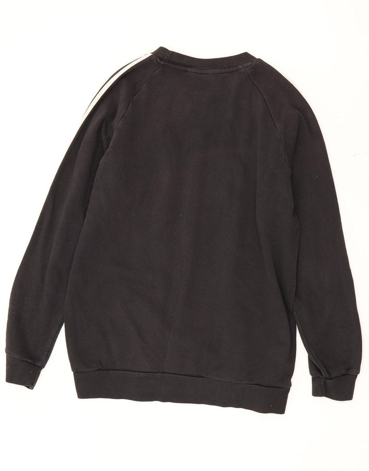 Adidas Sweat-shirt pour homme en coton noir moyen