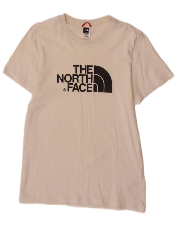 The North Face T-shirt graphique pour homme en coton blanc moyen