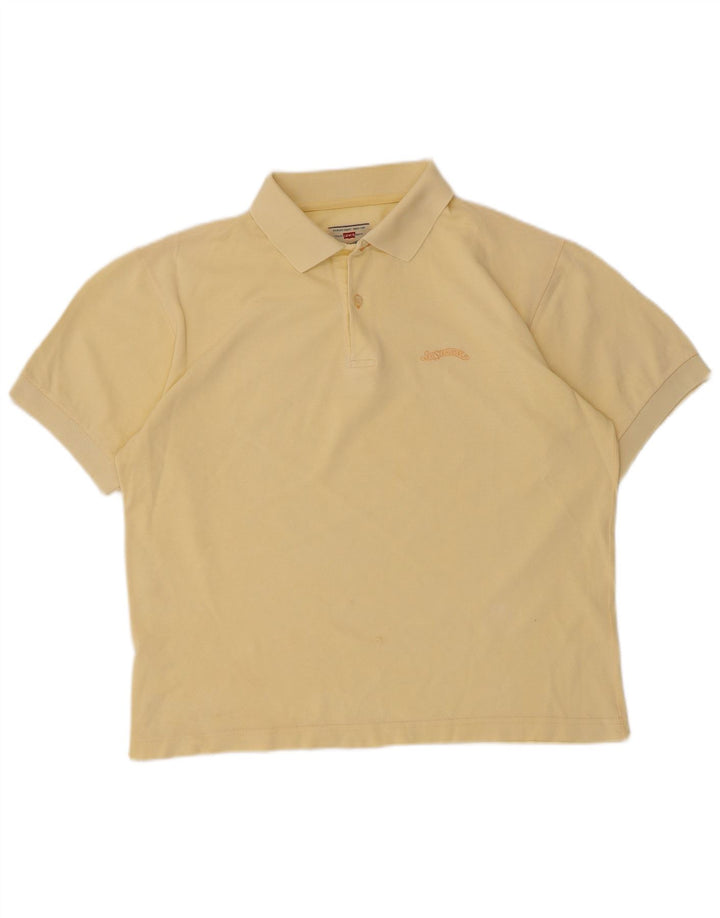 Levi's Polo Homme Jaune Moyen
