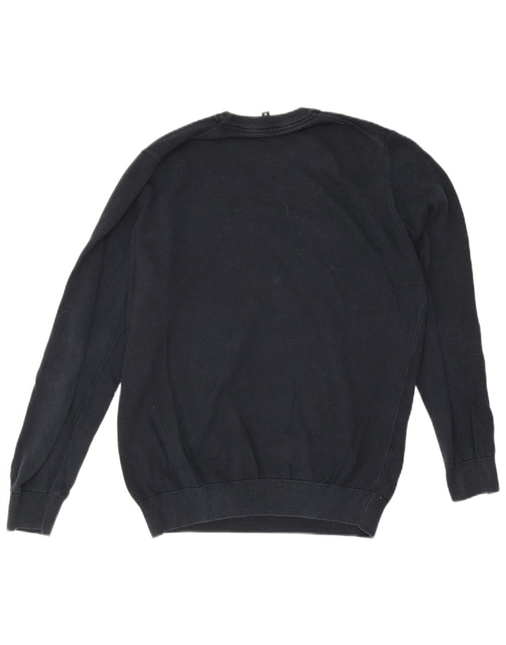 Barbour Pull ras du cou pour homme en coton bleu marine moyen