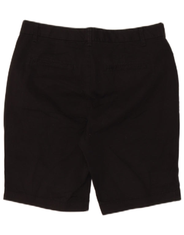 Gap Short Chino Femme UK 8 Small W32 Coton Noir