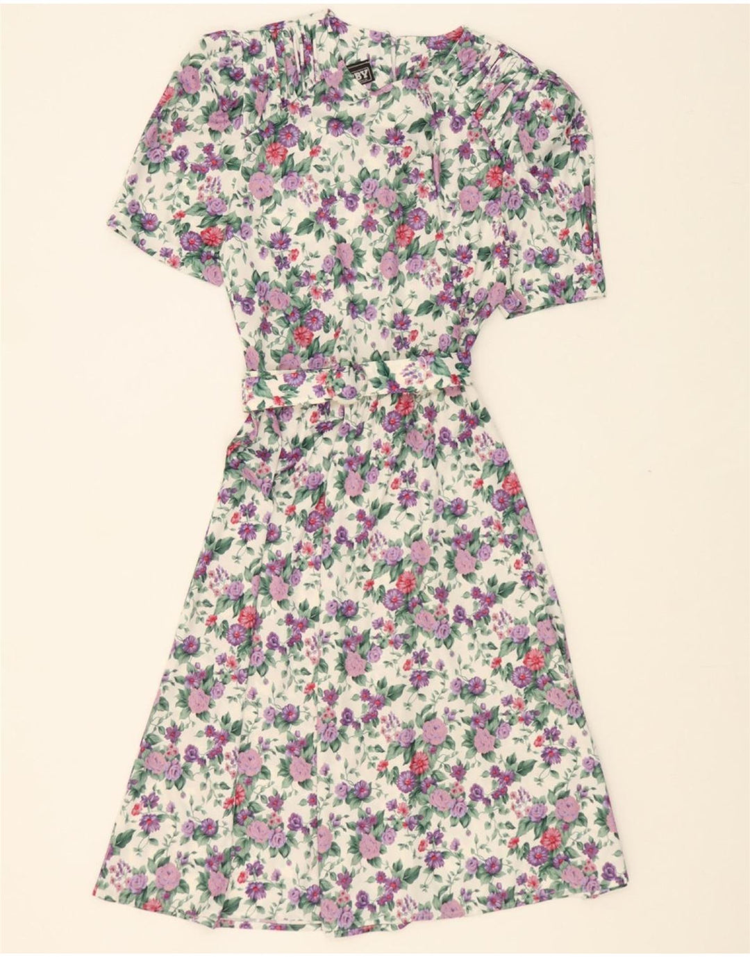 TABBY Womens Maxi Dress UK 14 Large Multicoloured Floral Vintage Tabby and Second-Hand Tabby from Messina Hembry 