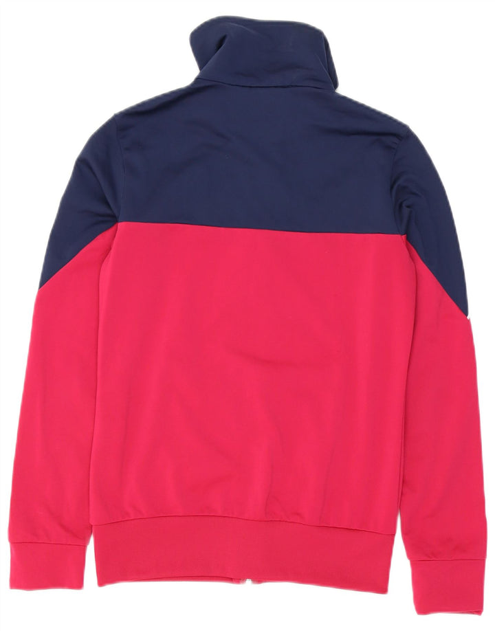 Puma Veste de survêtement pour femme UK 8 Small Rose Colorblock Polyester