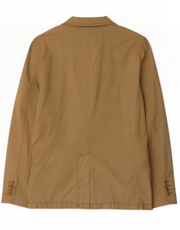 Closed Veste Blazer 2 Boutons Homme IT 48 Coton Beige Moyen