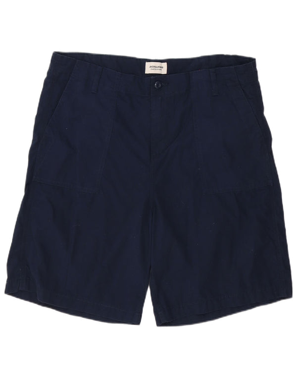 Jack & Jones Short Chino Homme XL W38 Bleu Marine Coton
