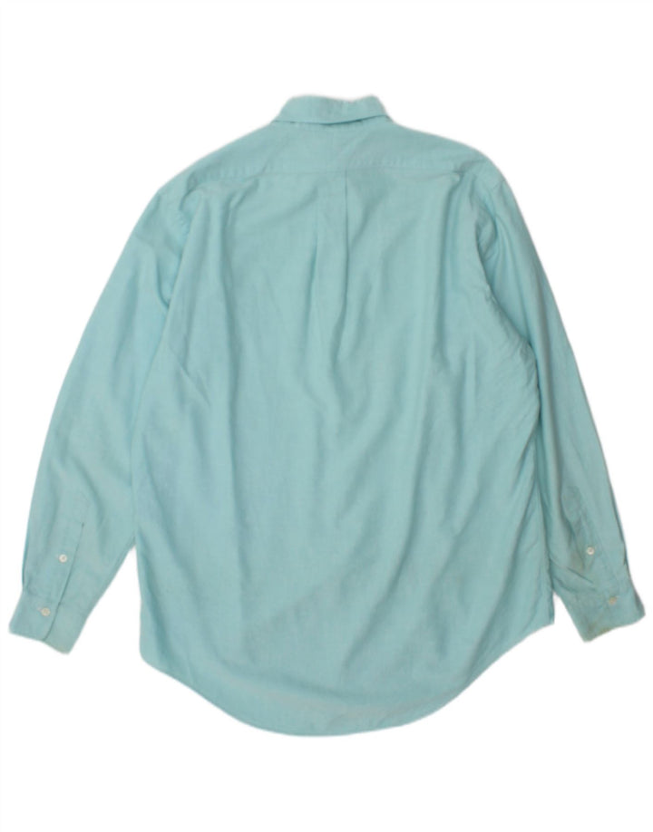 Ralph Lauren Chemise Homme Taille 15 1/2 Coton Turquoise Moyen