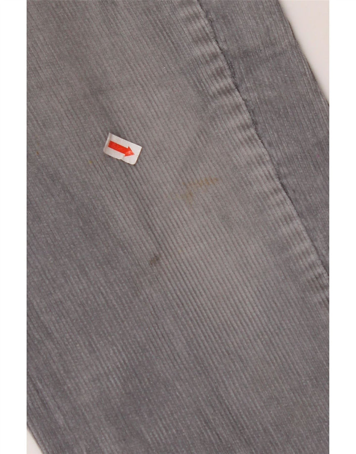 RIFLE Pantalon droit en velours côtelé pour homme W28 L28 Bleu Coton