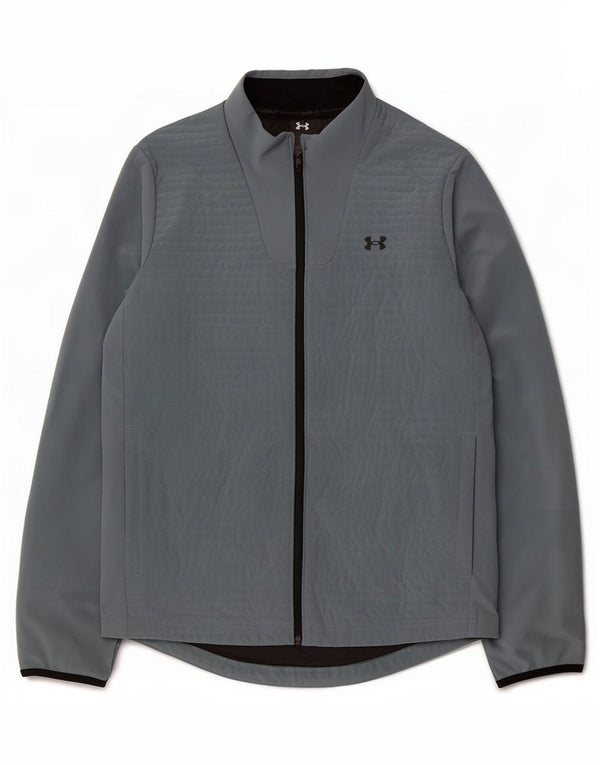 Under Armour Veste de survêtement Cold Gear Homme Gris Taille L Polyester