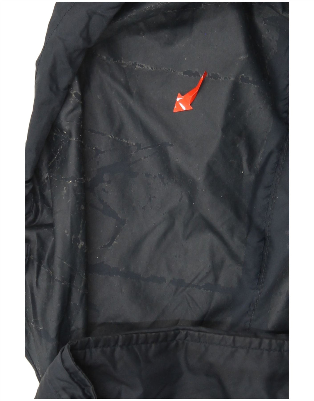 K-WAY Veste de pluie à capuche pour homme UK 38 Bleu marine moyen Polyamide