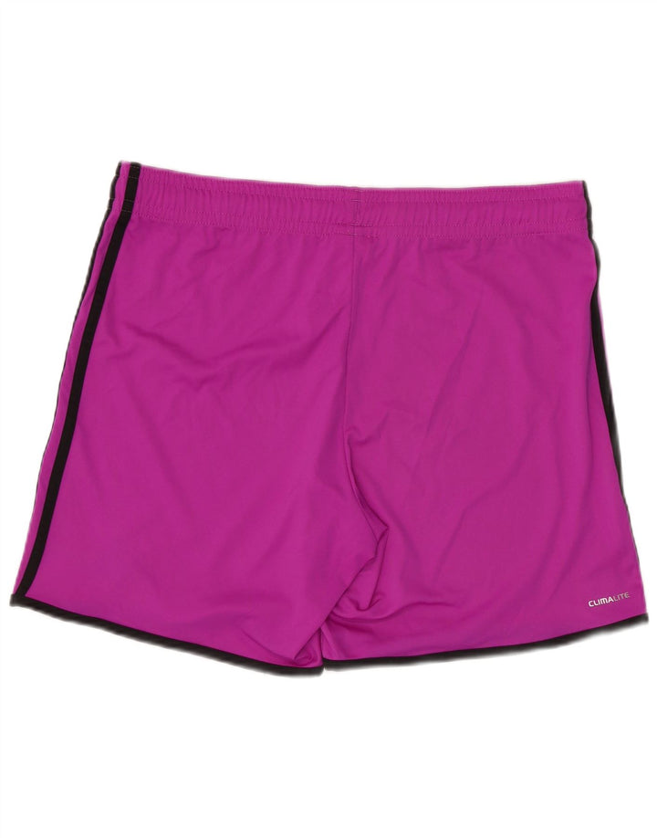 Adidas Short de sport Climalite pour homme, petit, violet, polyester