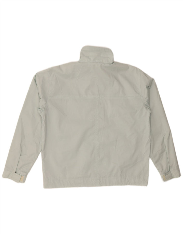 ADIDAS Veste de survêtement pour femme UK 14 Large Turquoise Polyester