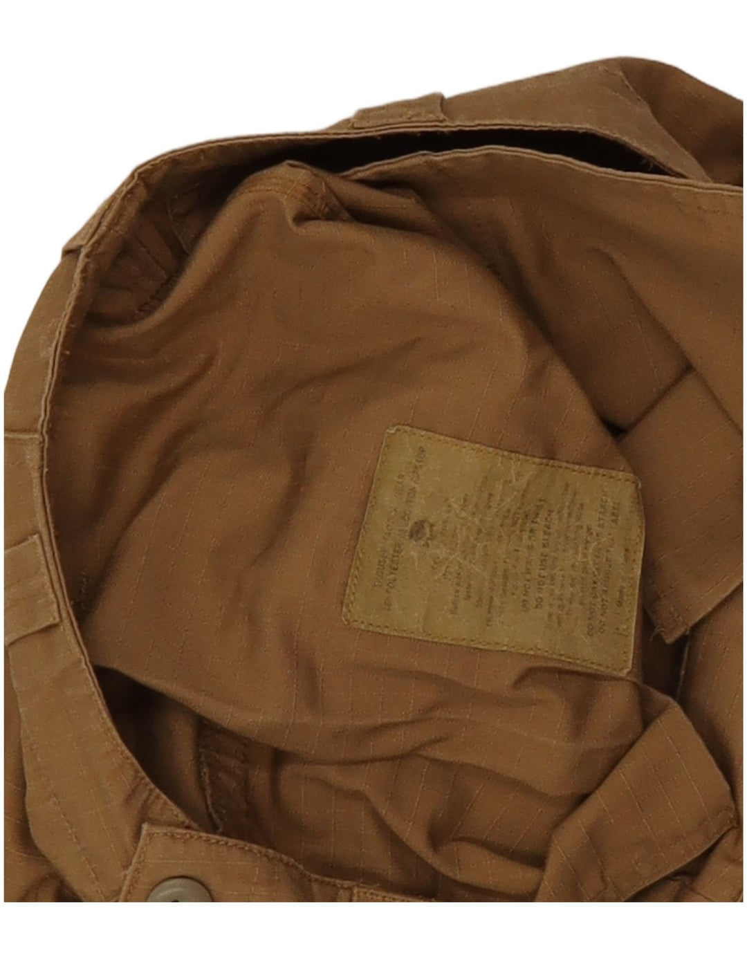 Pantalon Cargo Droit Homme Vintage W30 L30 Beige Polyester