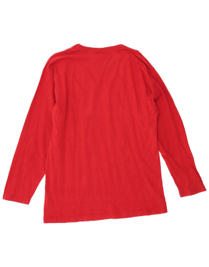 Champion Haut graphique à manches longues pour hommes, grand rouge