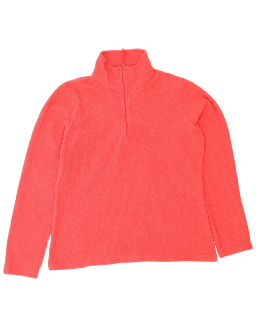 Mountain Warehouse Pull polaire à col zippé pour femme UK 14 Rouge moyen Polyester