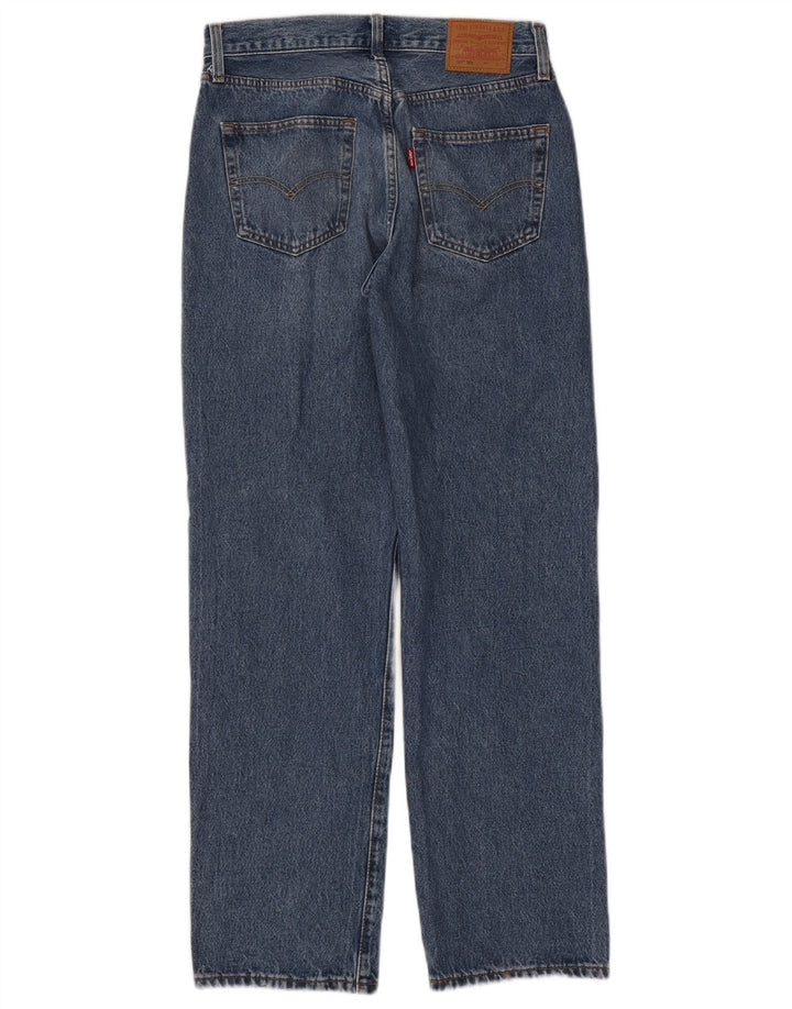 Levi's Jean droit femme W27 L30 bleu coton années 90