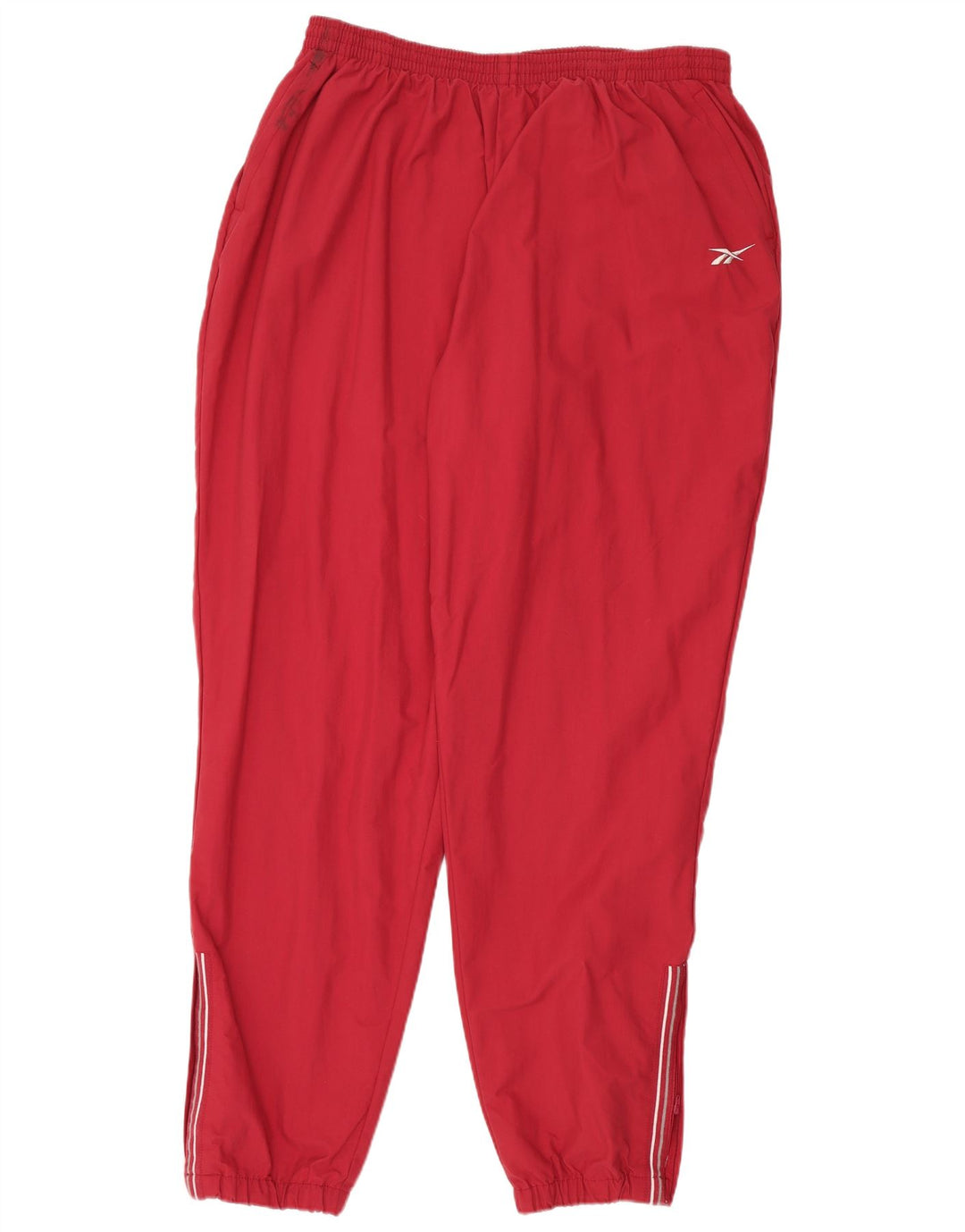 REEBOK Pantalon de Survêtement Homme Joggers 2XL Rouge Nylon