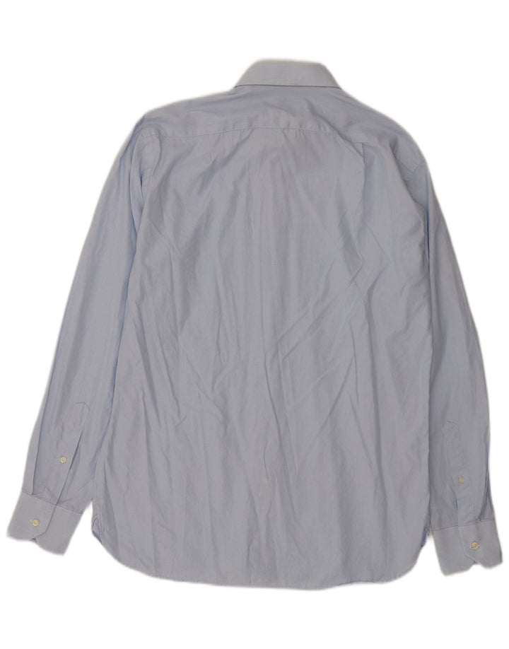 Boggi Milano Chemise Homme Taille 38 15 1/2 Coton Bleu Moyen