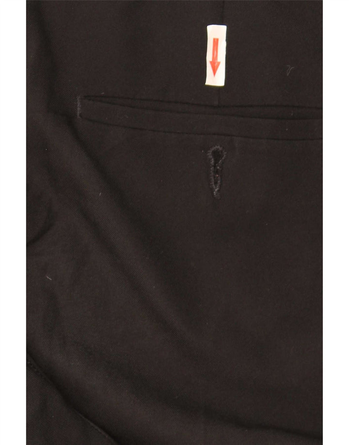 Marks & Spencer Pantalon Chino Slim Homme W34 L33 Noir Polyester