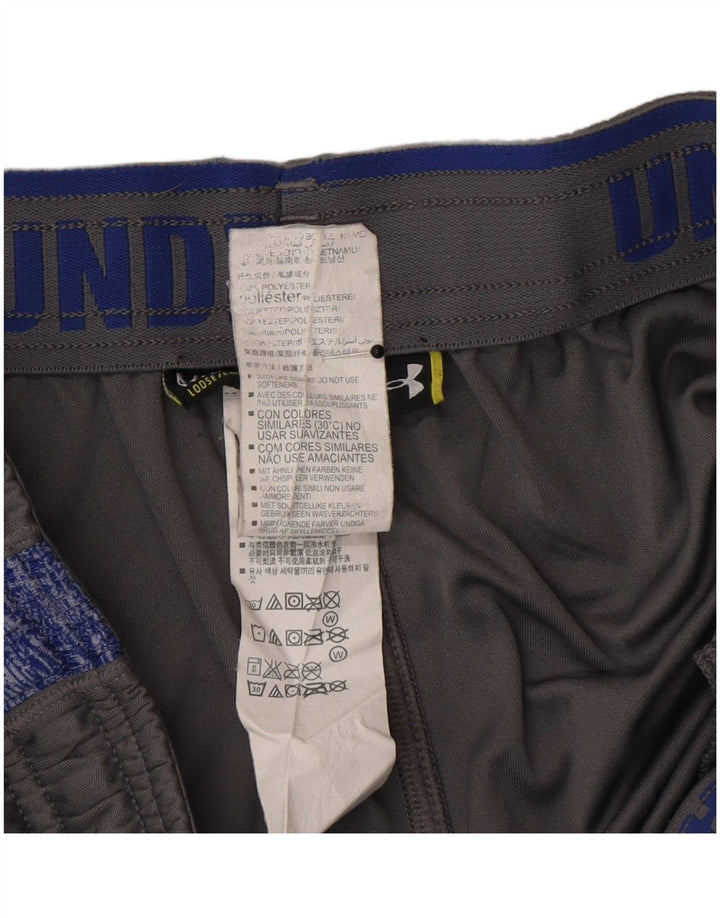 Under Armour Short de Sport Homme Gris Moyen Colourblock Polyester