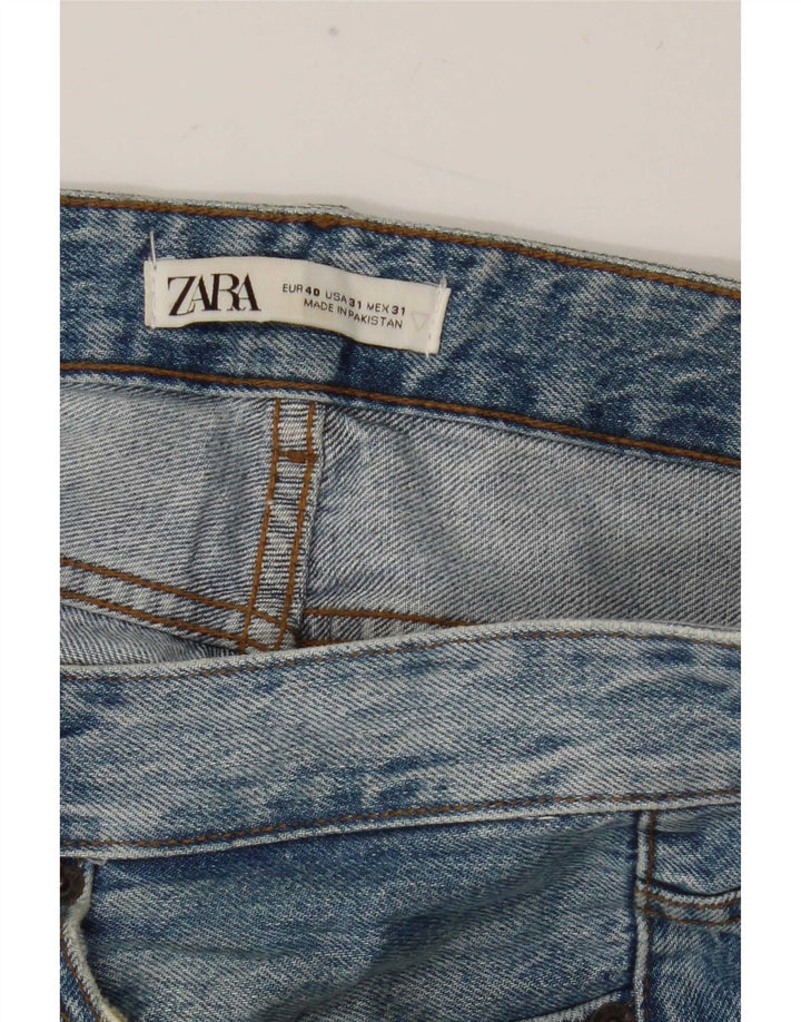 Zara Jean Slim Homme EU 40 Moyen W31 L30 Bleu