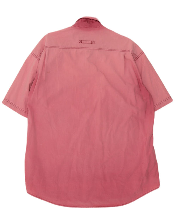 Camel Active Chemise à manches courtes pour hommes 2XL Rose