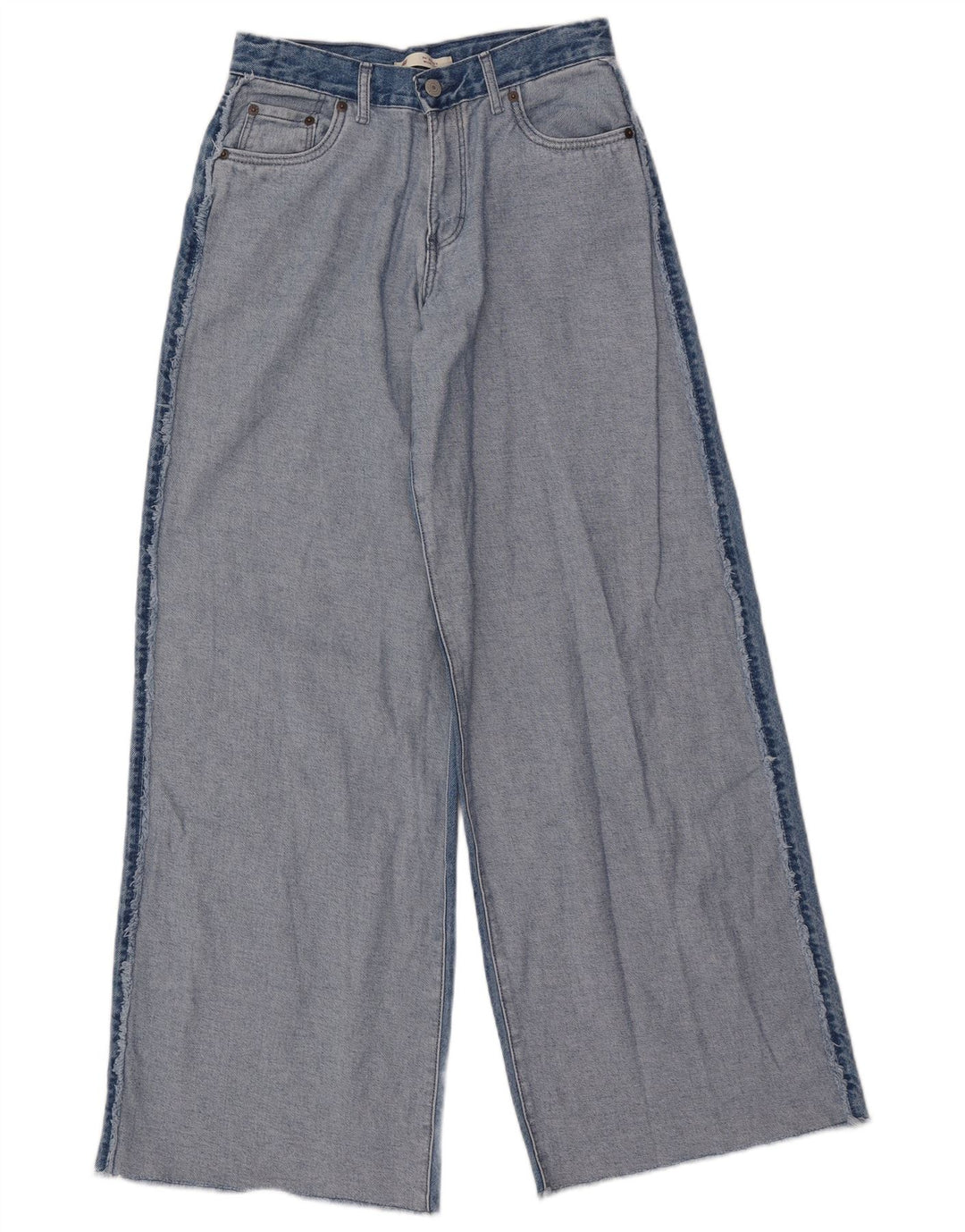 LEVI'S Jean large fille 13-14 ans W26 L31 Bleu Colorblock Coton