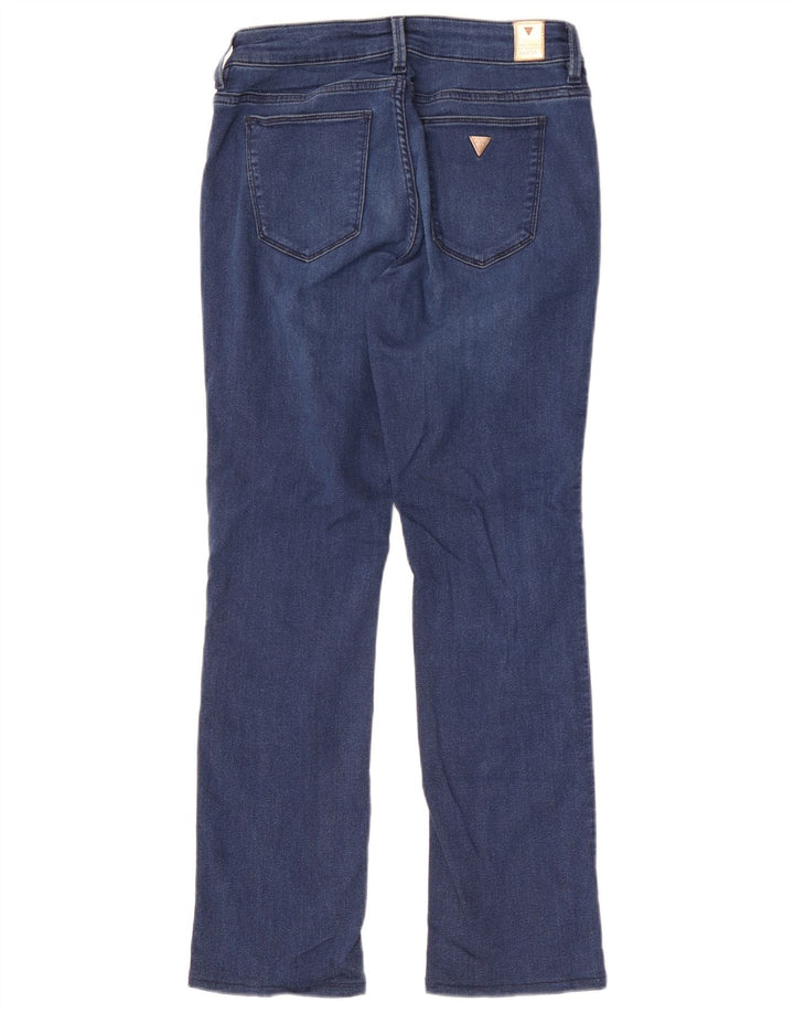 Guess Femme Cigarette Slim Jeans W29 L28 Bleu Coton