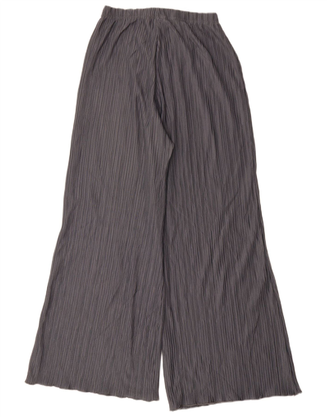 TOPSHOP Pantalon de survêtement à jambe large pour femme UK 10 Small Gris Polyester