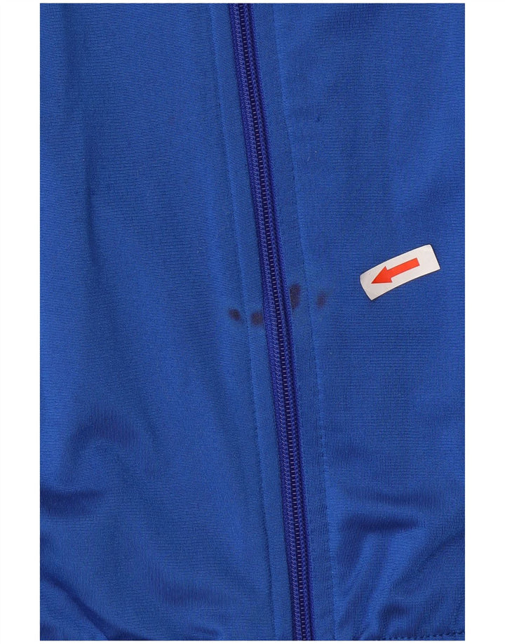 Champion Veste de survêtement graphique pour hommes, grand bleu, polyester color block