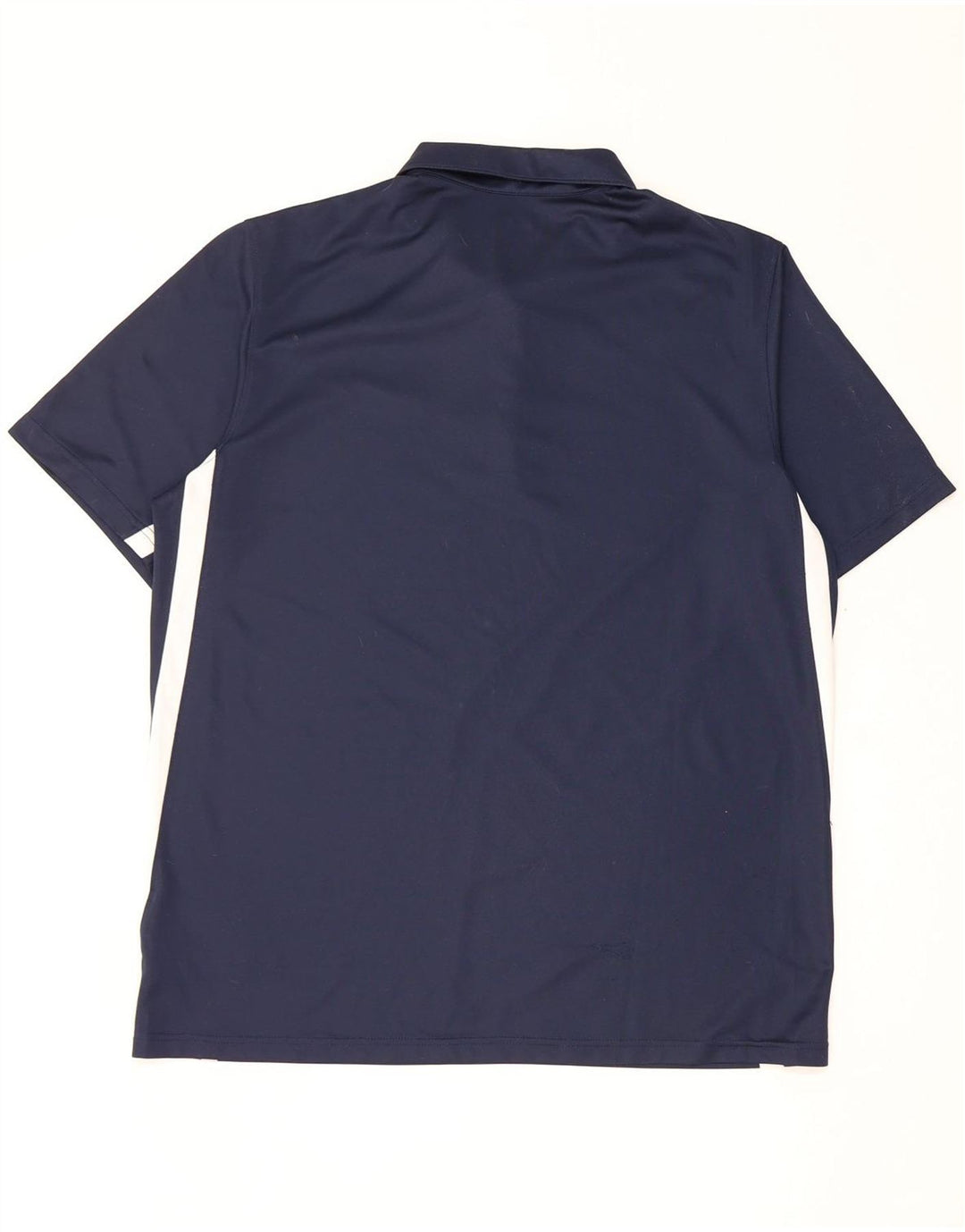 Nike Polo Dri Fit pour homme en polyester color block Bleu marine Taille L