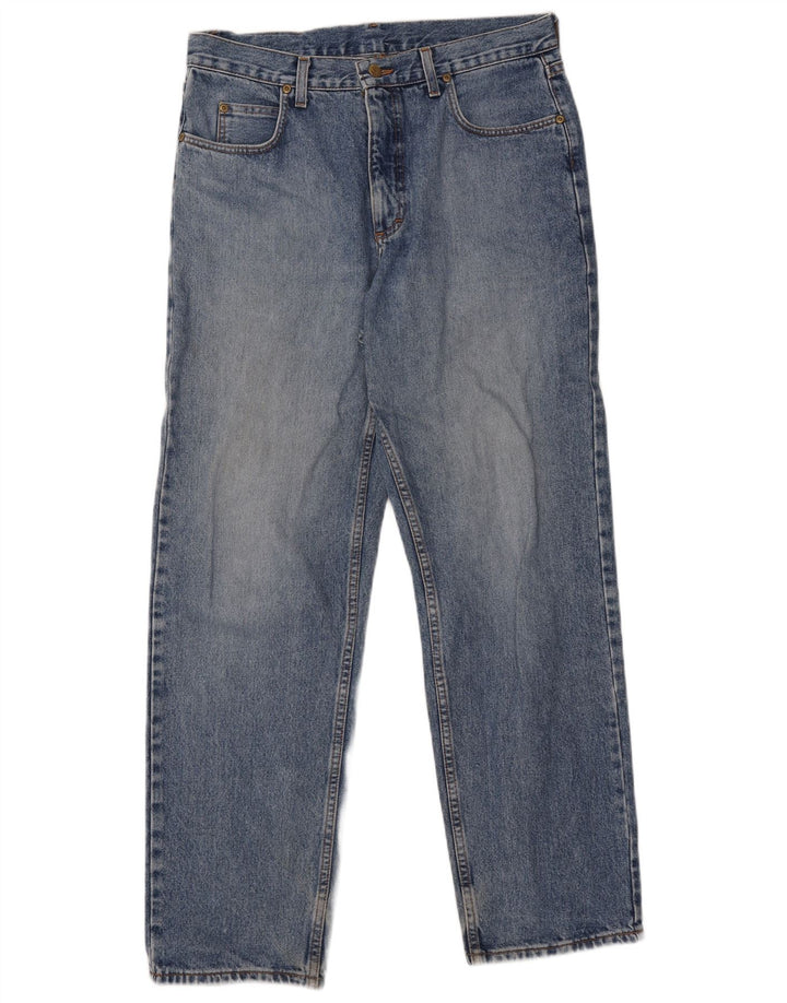 LEE Jean Droit Kansas Homme W36 L32 Bleu Coton