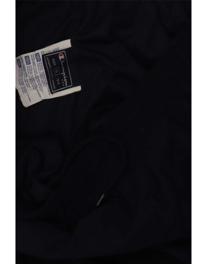 Champion Pantalon de Survêtement Graphique Homme XL Bleu Marine Polyester
