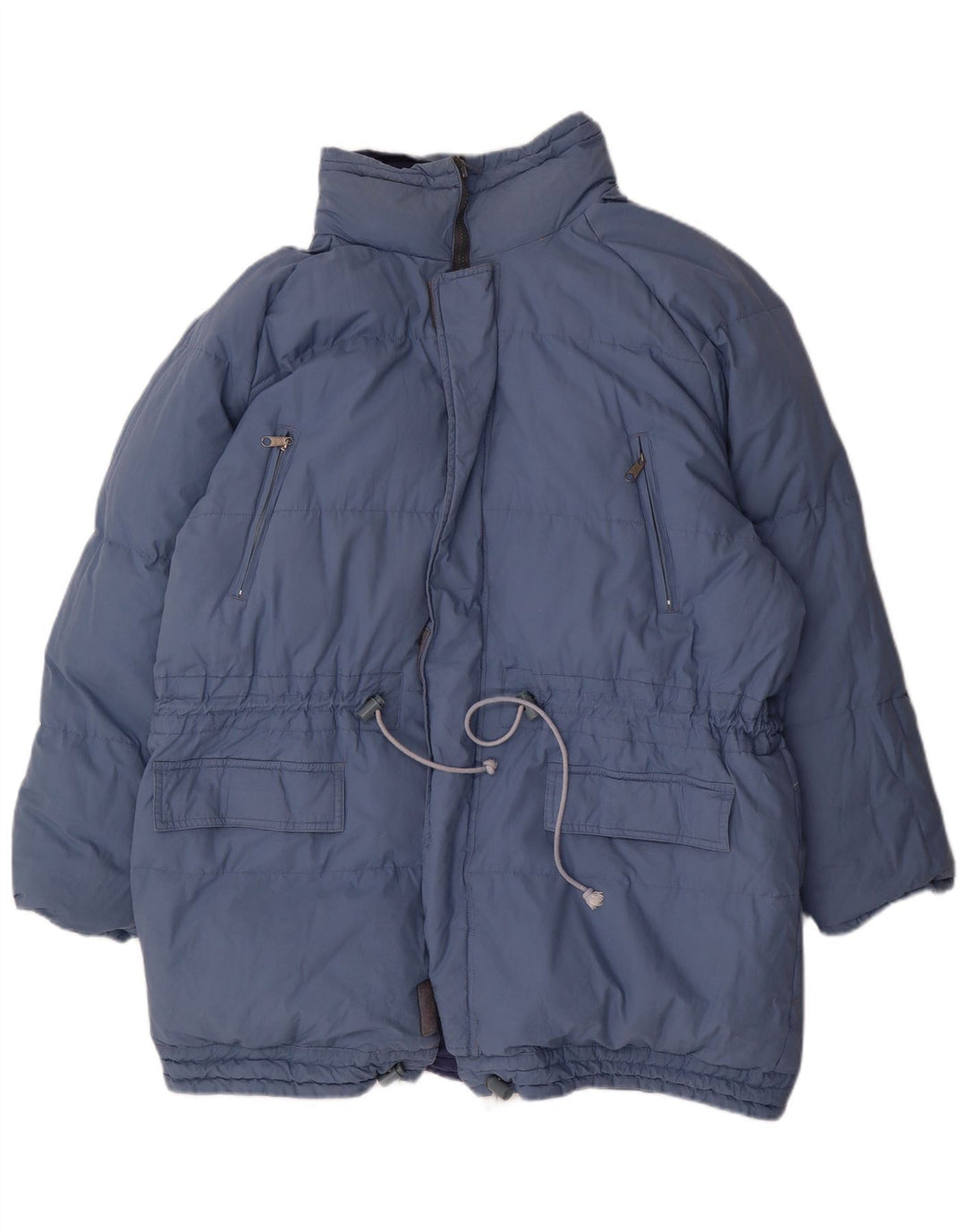 DIADORA Veste matelassée réversible coupe ample pour homme UK 38 Bleu Moyen Coton