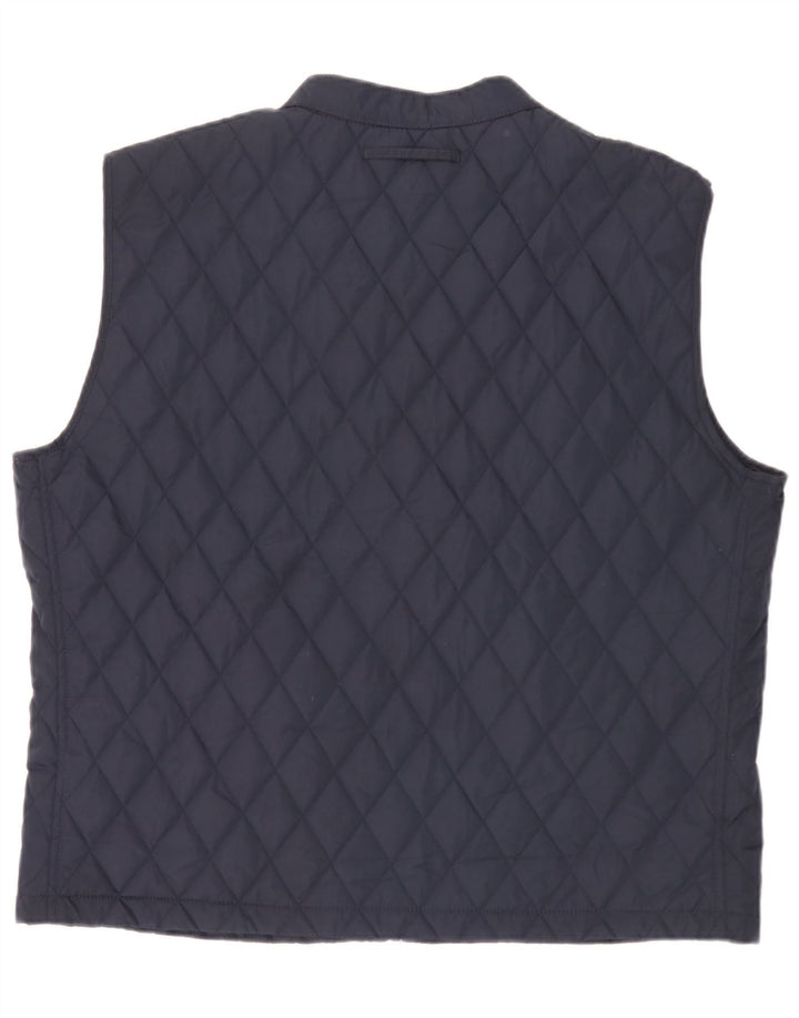 Zara Gilet matelassé pour homme UK 44 2XL Bleu marine Polyester