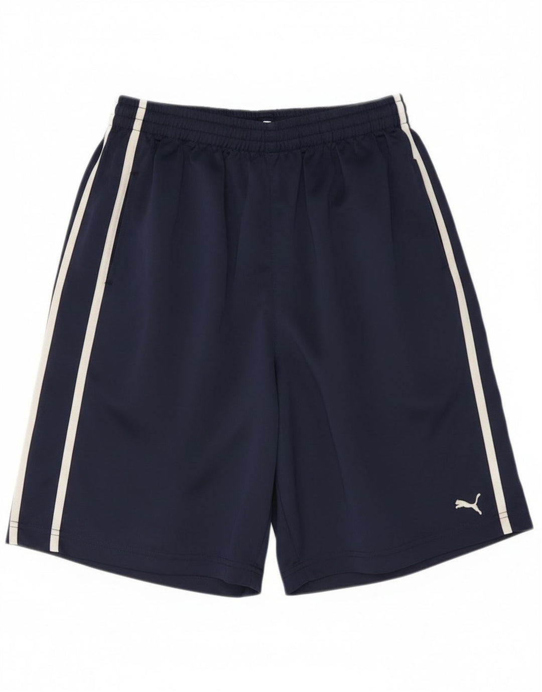 Puma Short de sport garçon 13-14 ans XL Bleu marine Polyester