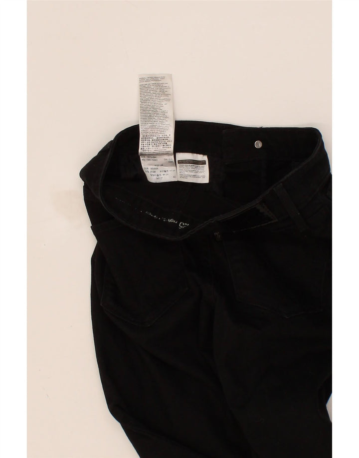 LEVI'S Womens Skinny Jeans W25 L34 Black Cotton Vintage Levi's and Second-Hand Levi's from Messina Hembry 